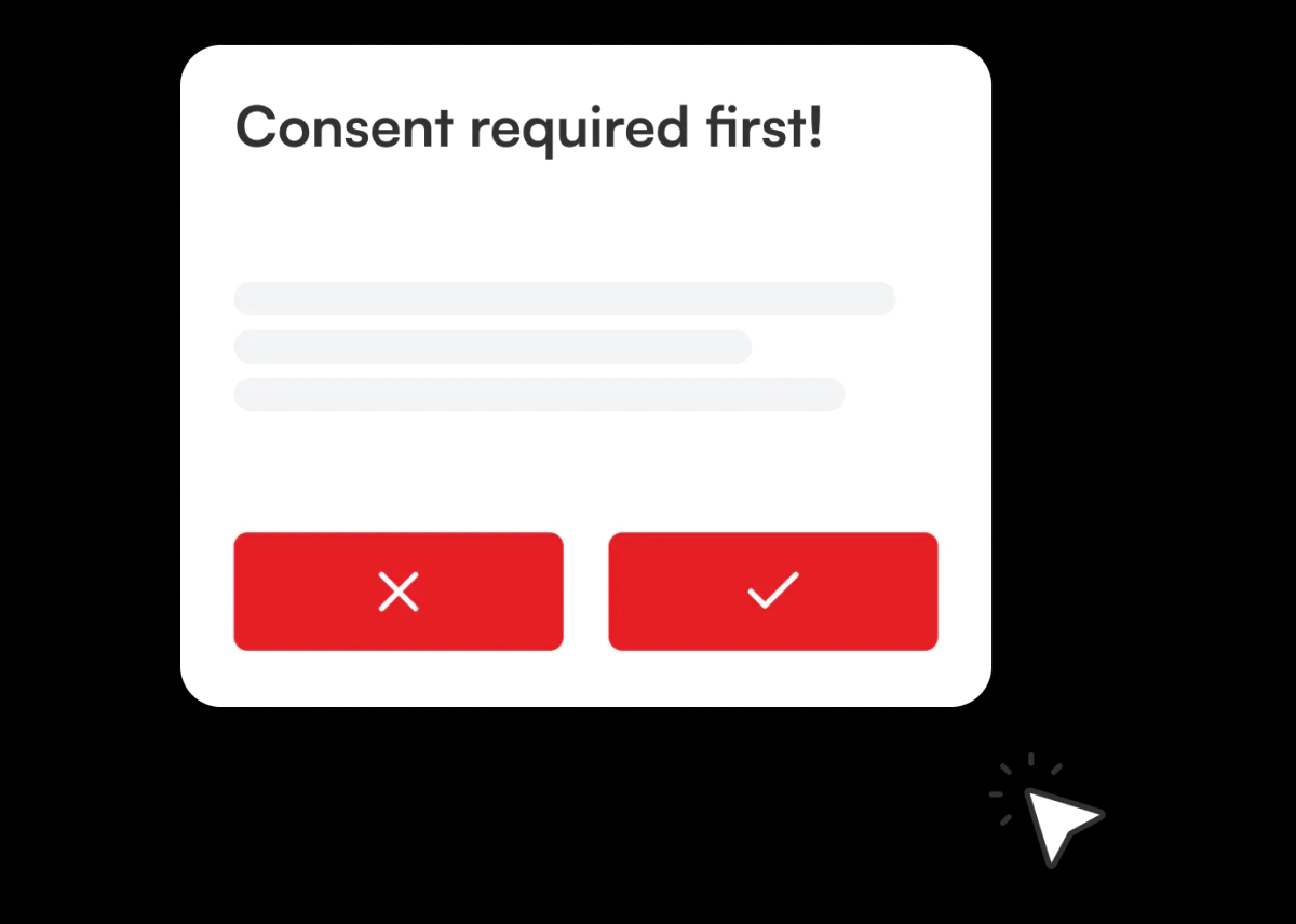 CookieHub consent dialog