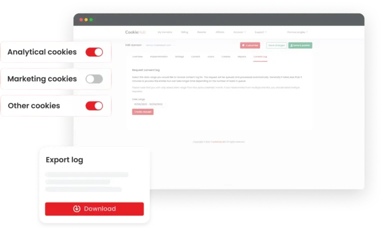 CookieHub overview