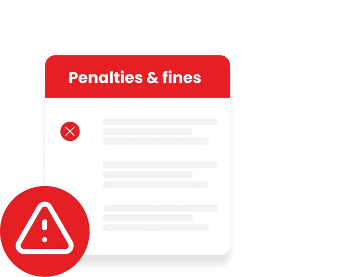 Penalties & fines